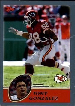 2003 Topps - Topps Collection #230 Tony Gonzalez Front