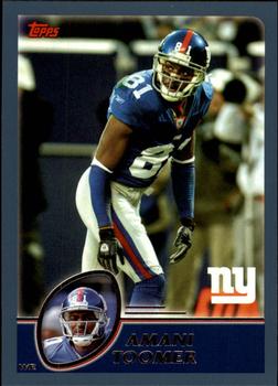 2003 Topps - Topps Collection #261 Amani Toomer Front