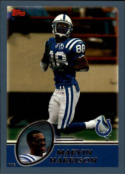 2003 Topps - Topps Collection #290 Marvin Harrison Front