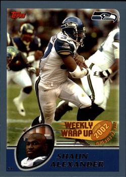 2003 Topps - Topps Collection #294 Shaun Alexander Front