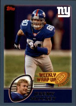 2003 Topps - Topps Collection #307 Jeremy Shockey Front