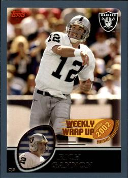 2003 Topps - Topps Collection #310 Rich Gannon Front