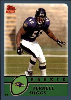 2003 Topps - Topps Collection #314 Terrell Suggs Front