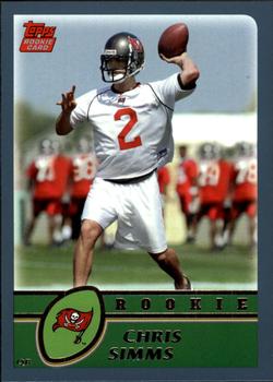 2003 Topps - Topps Collection #325 Chris Simms Front