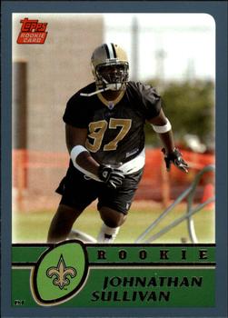 2003 Topps - Topps Collection #379 Johnathan Sullivan Front