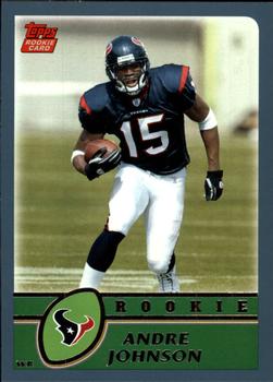 2003 Topps - Topps Collection #380 Andre Johnson Front