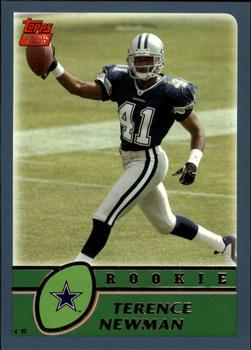 2003 Topps - Topps Collection #383 Terence Newman Front