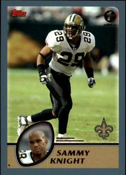 2003 Topps 1st Edition #23 Sammy Knight Front