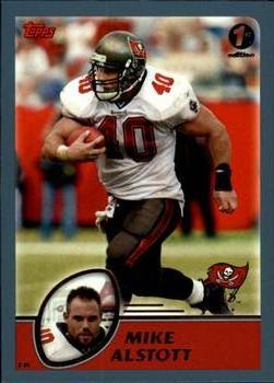 2003 Topps 1st Edition #38 Mike Alstott Front