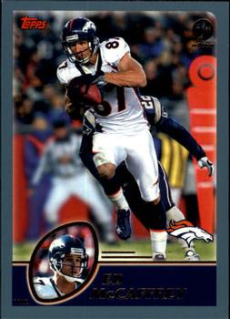 2003 Topps 1st Edition #49 Ed McCaffrey Front