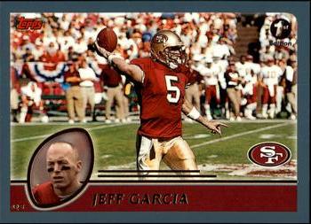 2003 Topps 1st Edition #107 Jeff Garcia Front