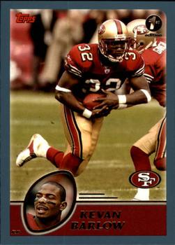 2003 Topps 1st Edition #144 Kevan Barlow Front