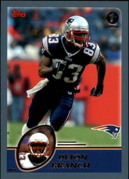2003 Topps 1st Edition #154 Deion Branch Front