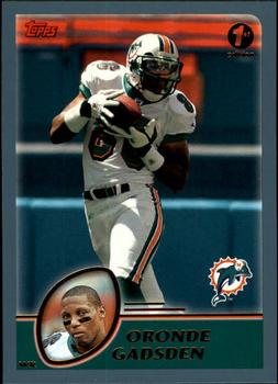 2003 Topps 1st Edition #167 Oronde Gadsden Front