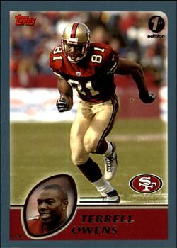 2003 Topps 1st Edition #200 Terrell Owens Front