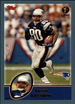 2003 Topps 1st Edition #212 Troy Brown Front