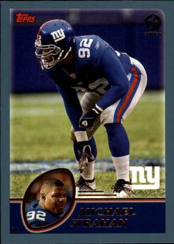 2003 Topps 1st Edition #216 Michael Strahan Front