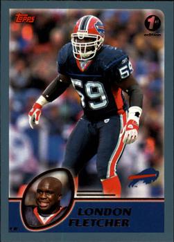 2003 Topps 1st Edition #235 London Fletcher Front