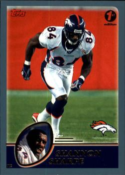 2003 Topps 1st Edition #236 Shannon Sharpe Front