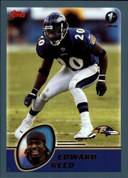 2003 Topps 1st Edition #279 Ed Reed Front