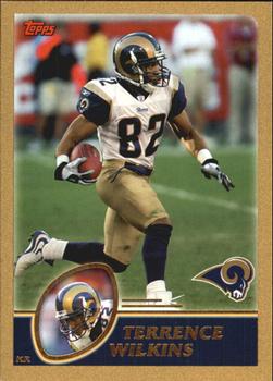 2003 Topps - Gold #19 Terrence Wilkins Front