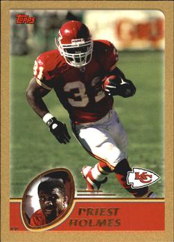 2003 Topps - Gold #50 Priest Holmes Front