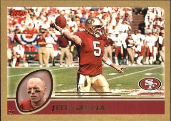 2003 Topps - Gold #107 Jeff Garcia Front
