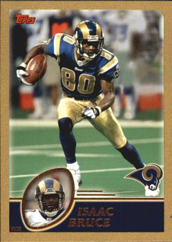 2003 Topps - Gold #120 Isaac Bruce Front