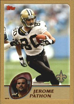 2003 Topps - Gold #186 Jerome Pathon Front