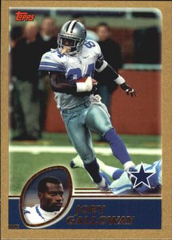 2003 Topps - Gold #191 Joey Galloway Front