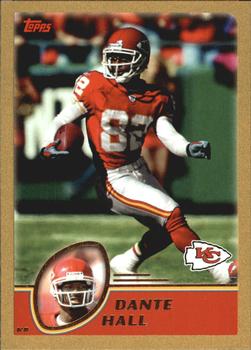 2003 Topps - Gold #203 Dante Hall Front