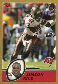 2003 Topps - Gold #251 Simeon Rice Front
