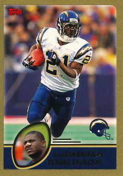 2003 Topps - Gold #285 LaDainian Tomlinson Front