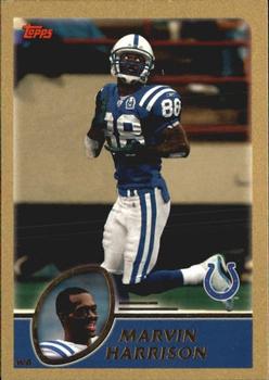 2003 Topps - Gold #290 Marvin Harrison Front