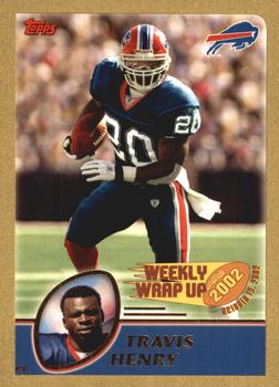 2003 Topps - Gold #296 Travis Henry Front