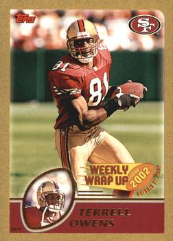 2003 Topps - Gold #298 Terrell Owens Front