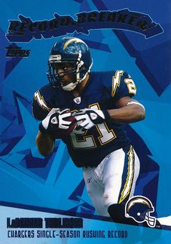 2003 Topps - Record Breakers #RB16 LaDainian Tomlinson Front