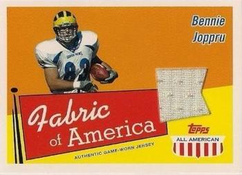 2003 Topps All American - Fabric of America #FA-BJO Bennie Joppru Front
