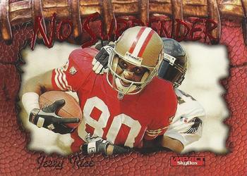 1996 SkyBox Impact - No Surrender #16 Jerry Rice Front
