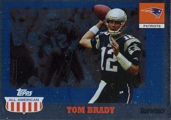 2003 Topps All American - Foil #41 Tom Brady Front
