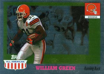 2003 Topps All American - Foil #49 William Green Front