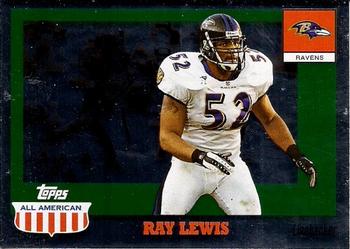 2003 Topps All American - Foil #98 Ray Lewis Front