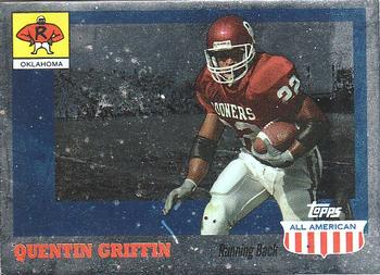 2003 Topps All American - Foil #108 Quentin Griffin Front