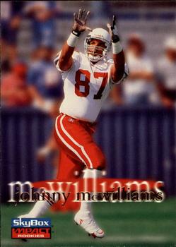 1996 SkyBox Impact Rookies #2 Johnny McWilliams Front