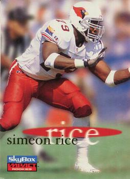 1996 SkyBox Impact Rookies #3 Simeon Rice Front
