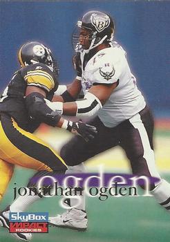 1996 SkyBox Impact Rookies #7 Jonathan Ogden Front