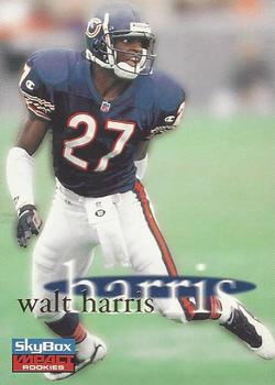 1996 SkyBox Impact Rookies #13 Walt Harris Front