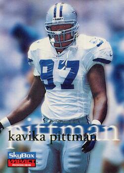 1996 SkyBox Impact Rookies #17 Kavika Pittman Front