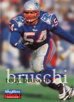 1996 SkyBox Impact Rookies #37 Tedy Bruschi Front