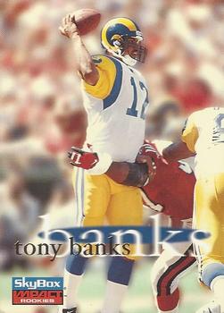 1996 SkyBox Impact Rookies #56 Tony Banks Front